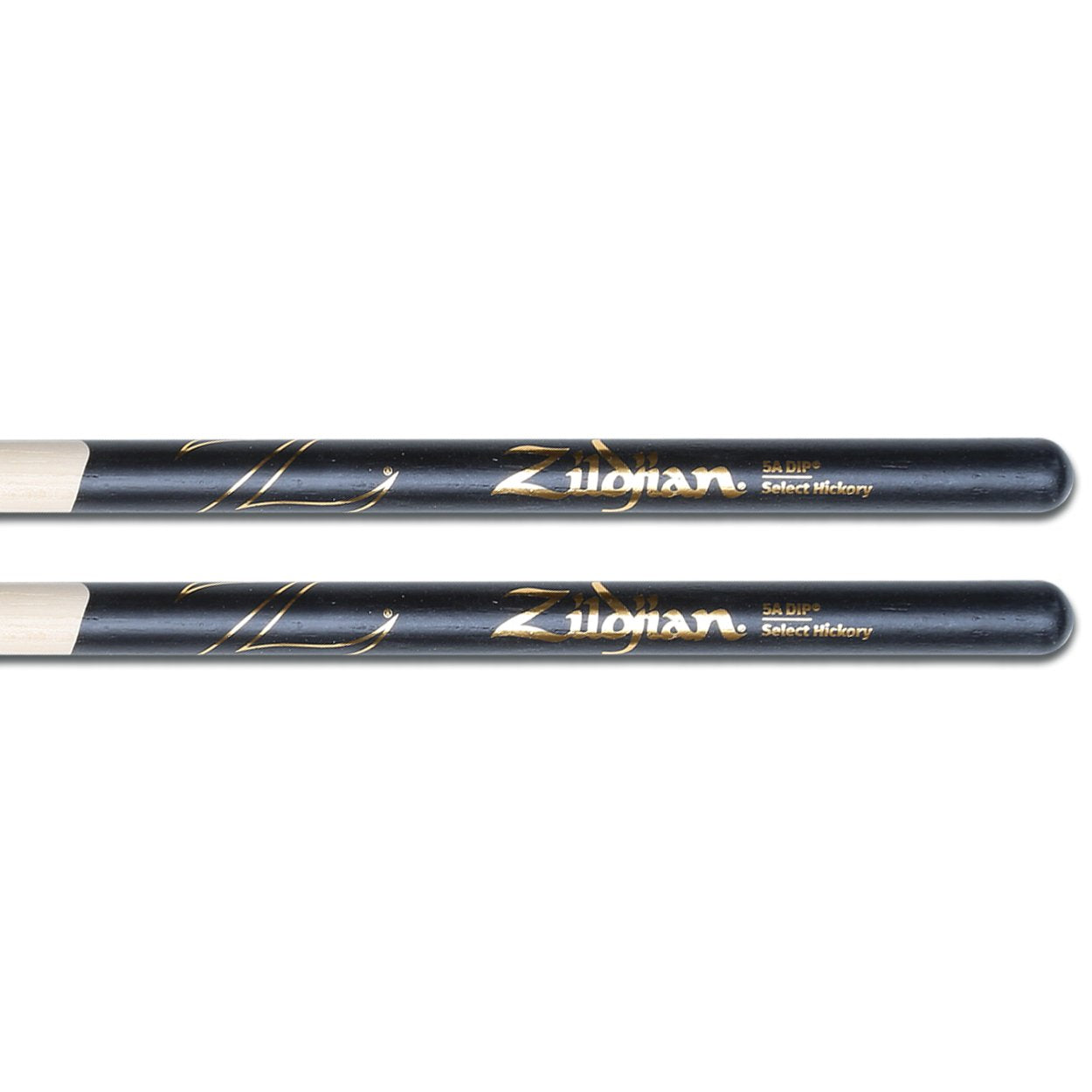 Zildjian 5A Black DIP Wood Tip Drumsticks | Steve Weiss Music