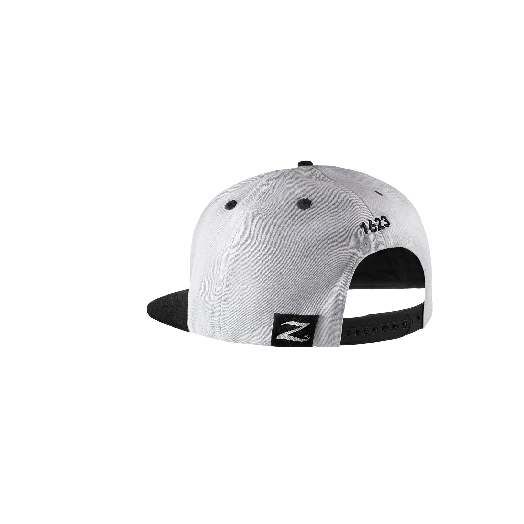 Zildjian 6 Panel Snapback Hat - White - Image 1