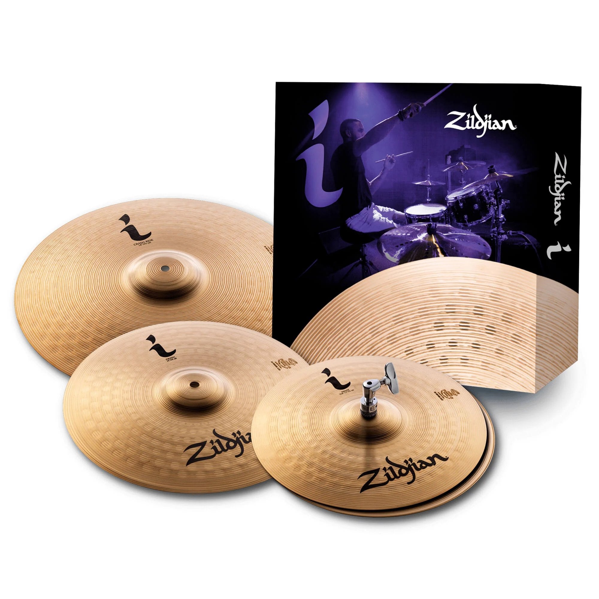 Zildjian I Essentials Plus Cymbal Pack Individual Cymbals with Box Package