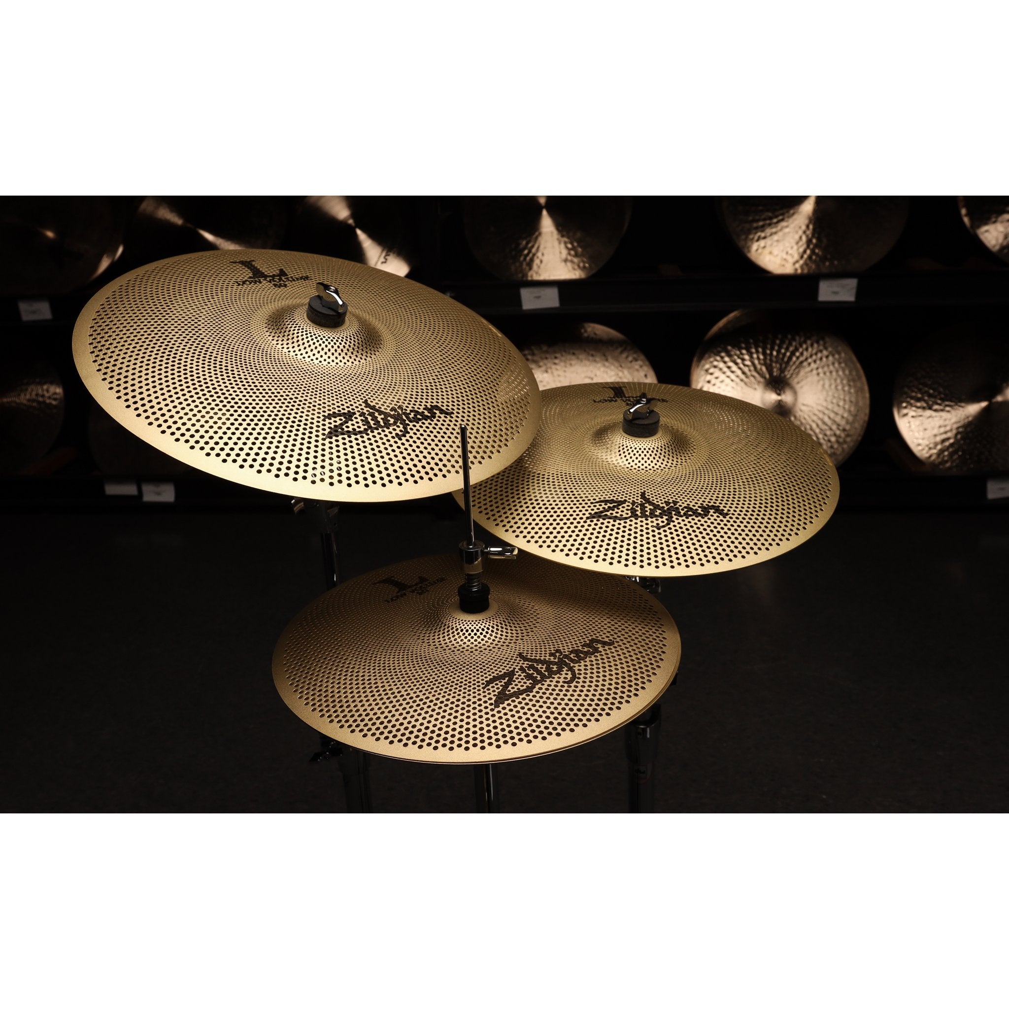 Zildjian L80 Low Volume Quiet Pack With Remo Silentstroke Drum