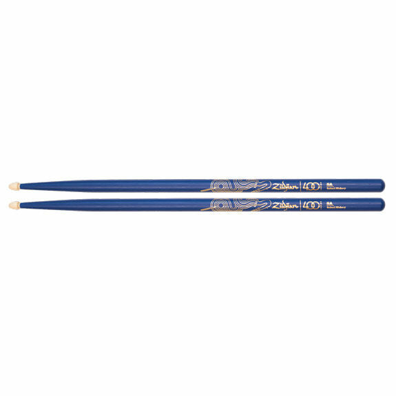 Zildjian Limited Edition 400th Anniversary 5A Acorn Blue Drumsticks - 1930s-1950s Birth of Jazz