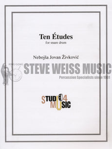 Zivkovic-10 Etudes for Snare Drum