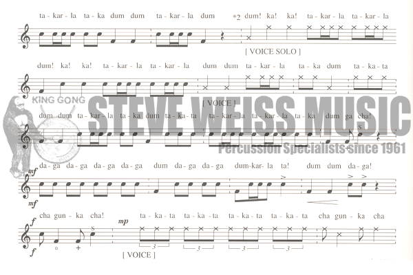 Zivkovic-To the Gods of Rhythm-Djembe/VX