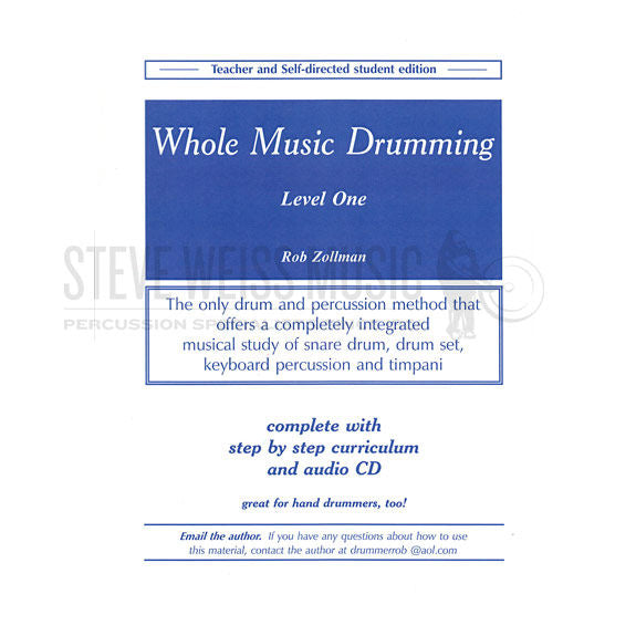 Zollman-Whole Music Drumming level 1 (CD)