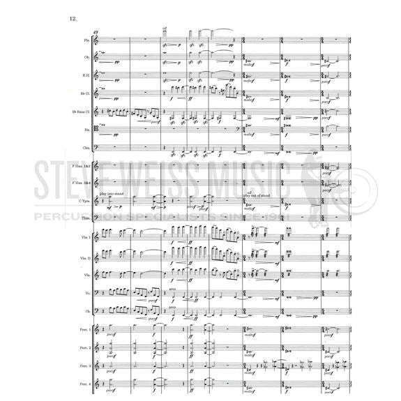 Zwilich-Rituals (StS)-B/V/Tuned gongs/Orch.